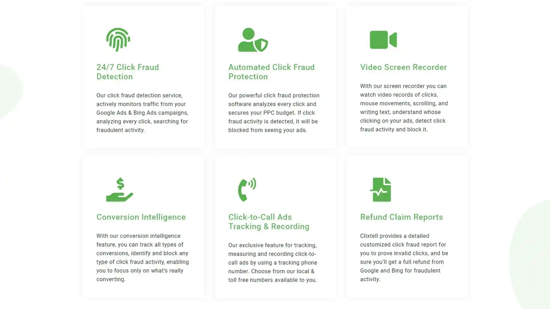 What are the criteria for choosing the best click fraud protection service